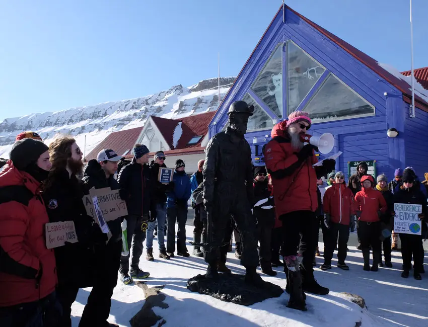 March for Science in Longyearbyen 22 April 2017