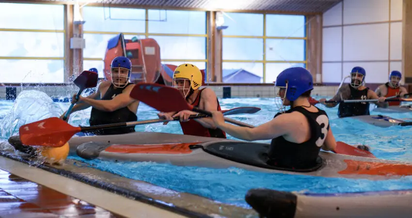 Water polo match