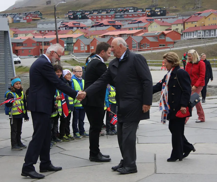 Harald Ellingsen, King Harald, Queen Sonja